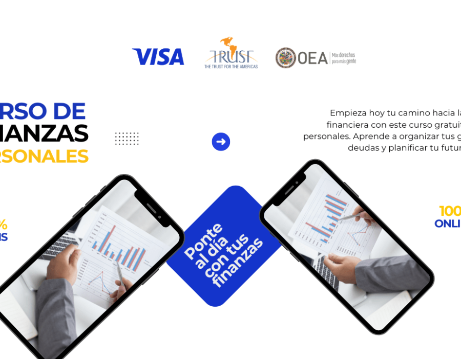 The Trust for the Americas e Visa lançam cursos gratuitos de educação financeira em espanhol e português para fortalecer a inclusão econômica na América Latina